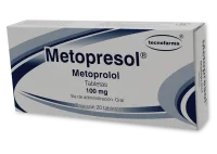 Metopresol 100 Mg Con 20 Tabletas