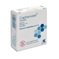 Caphemasil 250 Mg / 2 Ml Solución Inyectable Con 4 Ampolletas
