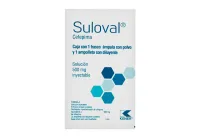 Suloval Cefepima 500 Mg Con 1 Frasco Ámpula