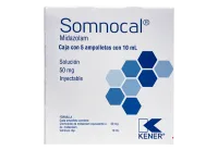Somnocal 50 Mg Con 5 Ampolletas