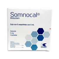 Somnocal 5 Mg Con 5 Ampolletas