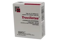 Trociletas Cloruro De Cetilpiridino 1.45 Mg Con 12 Tabletas