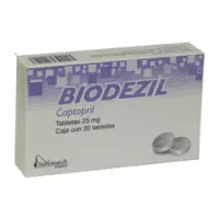 Biodezil 25 Mg Con 30 Tabletas