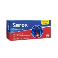 Sarox 20 Mg Con 14 Cápsulas