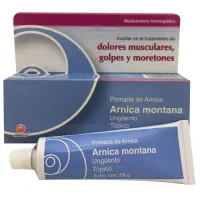 Pomada De Árnica 10% Para Golpes Y Dolores Musculares Con 28 G