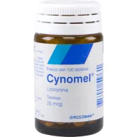 Cynomel 25 Mcg Con 100 Tabletas