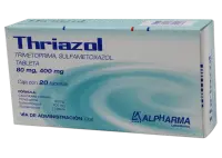 Thriazol Sulfametoxazol Trimetoprima 80/400 Mg Con 20 Tabletas 