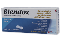 Blendox 4 Mg Con 20 Tabletas