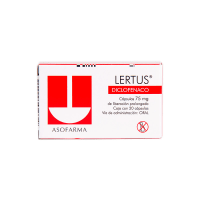 Lertus 75 Mg Con 20 Cápsulas