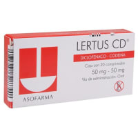 Lertus 50/50 Mg Con 20 Comprimidos