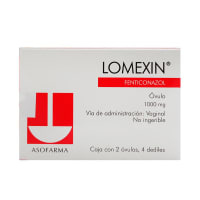 Lomexin 1000 Mg Con 2 Óvulos