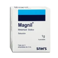 Magnil 1 G Solución Inyectable Con 3 Ampolletas