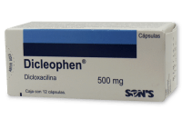 Dicleophen Dicloxacilina 500 Mg Con 12 Cápsulas