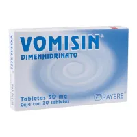 Vomisin 50 Mg Con 20 Tabletas
