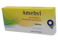 Amebyl Dihidroxicinolina Metronidazol 400/400 Mg Con 20 Tabletas