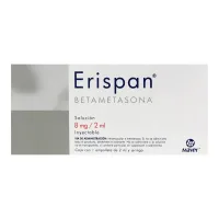 Erispan 8 Mg Solución Inyectable Con 1 Ampolleta Y Jeringa