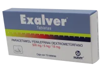 Exalver 500/5/15 Mg Con 10 Tabletas
