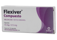 Felxiver Compuesto 15/215 Mg Con 10 Cápsulas
