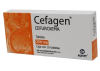 Cefagen Cefuroxima Axetil 250 Mg Con 10 Tabletas