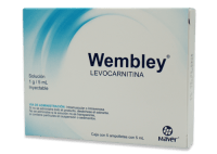 Wembley 1 G Con 5 Ampolletas Solución Inyectable