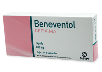 Beneventol Cefixima 400 Mg Con 3 Cápsulas