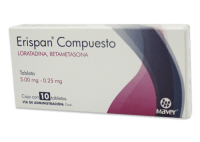 Erispan Compuesto 5/0.25 Mg Con 10 Tabletas