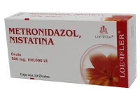 Metronidazol, Nistatina 500Mg 100,000 Ui Con 10 Óvulos 