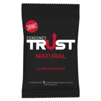 Trust Preservativo Natural Con 3 Piezas