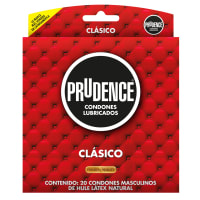 Prudence Condones Clásico Con 20 Piezas