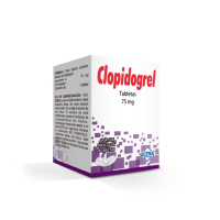 Clopidogrel 75 Mg Con 28 Tabletas (Ultra)