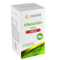 Ibersartán 300 Mg Con 28 Tabletas