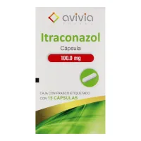 Itraconazol 100 Mg Con 15 Cápsulas (Avivia)