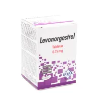 Levonorgestrel 0.75 Mg Con 2 Tabletas (Ultra)