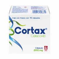 Cortax 200 Mg - Caja Con 10 Cápsulas (Celecoxib)