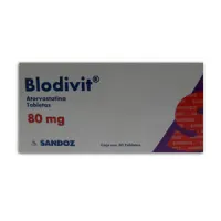 Blodivit 80 Mg Con 30 Tabletas