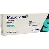 Mitzoratta 20 Mg Con 28 Tabletas