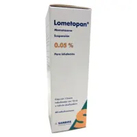 Lometopan 0.05 % Suspensión Nebulizador 10 Ml con 60 Dosis