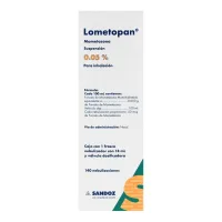 Lometopan 0.05 % Suspensión Nebulizador 18 Ml con 140 Dosis