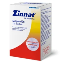 Zinnat Cefuroxima 125 Mg/5 Ml Suspensión Con 50 Ml