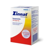 Zinnat Cefuroxima 250 Mg Suspensión Con 50 Ml