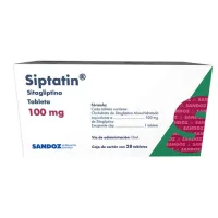 Siptatin Sitagliptina 100 Mg Con 28 Tabletas