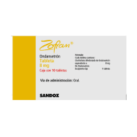 Zofran 8 Mg Con 10 Tabletas