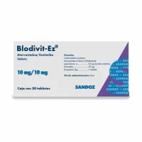 Blodivit Ez 10 Mg/ 10Mg Con 30 Tabletas