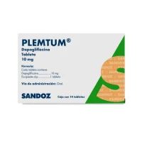 Plemtum 10 Mg Con 14 Tabletas