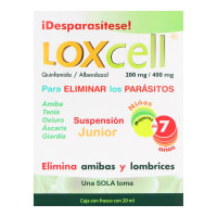 Loxcell Junior 200/400 Mg Con 120 Ml De Suspensión