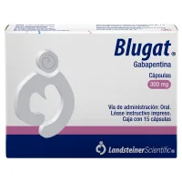 Blugat 300 Mg Con 15 Cápsulas