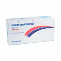Metronidazol 500 Mg Con 30 Tabletas (Alpharma)