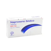 Naproxeno Sódico 550 Mg Con 12 Tabletas (Psicofarma)