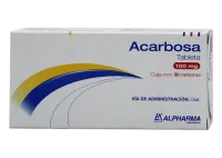 Acarbosa 100 Mg Con 30 Tabletas