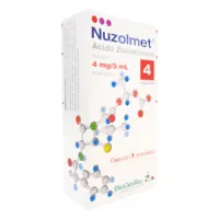 Nuzolmet 4 Mg Con 1 Ampolleta